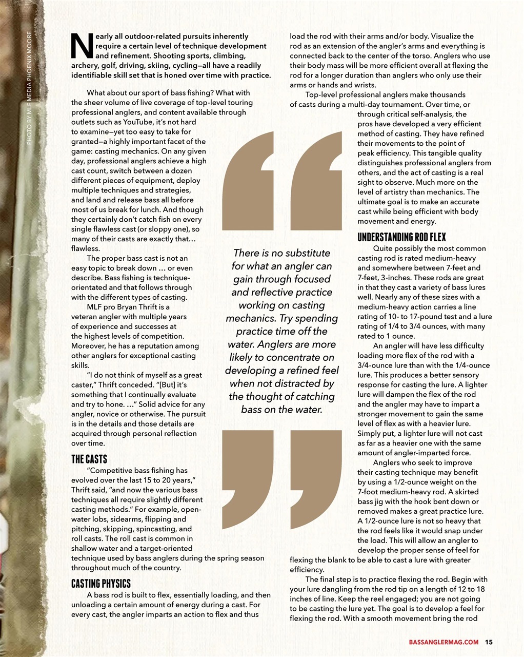 BASS ANGLER MAGAZINE Preview Pages
