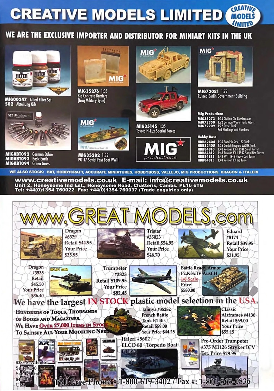 Tamiya Model Magazine Preview Pages