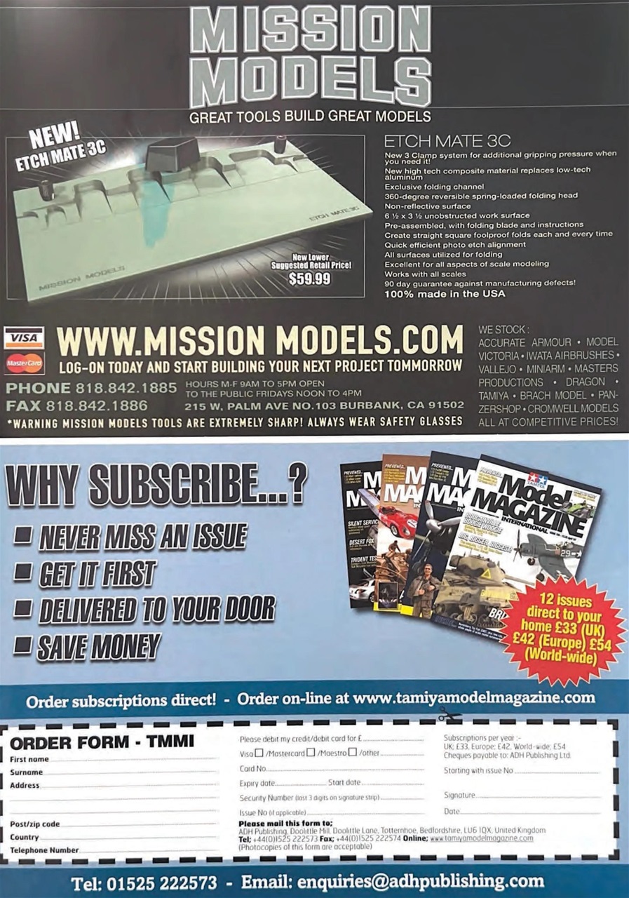 Tamiya Model Magazine Preview Pages