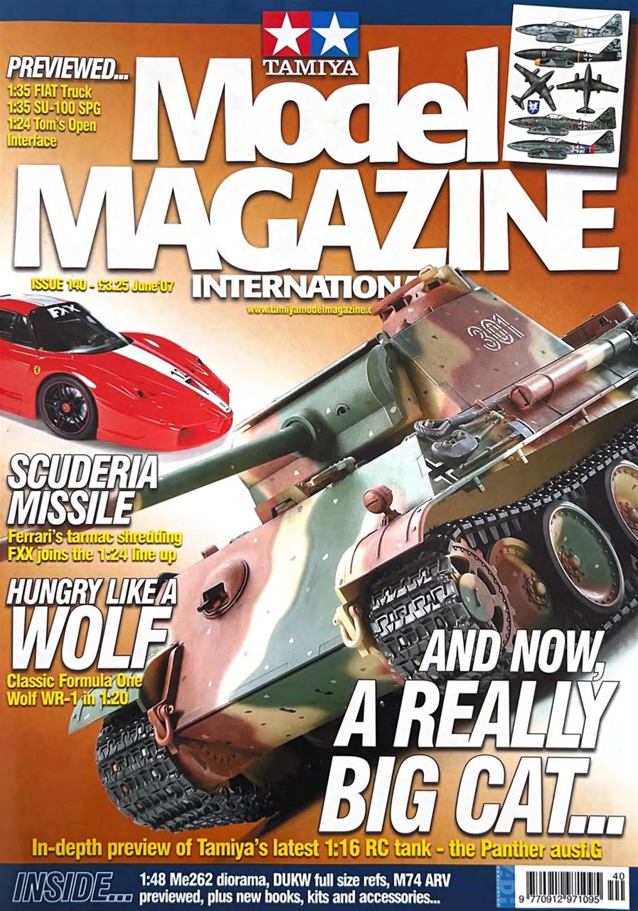 Tamiya Model Magazine Preview Pages