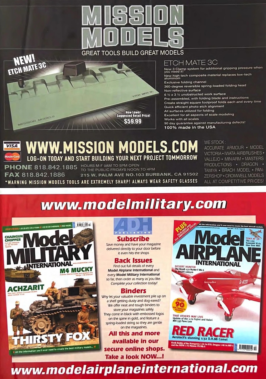 Tamiya Model Magazine Preview Pages
