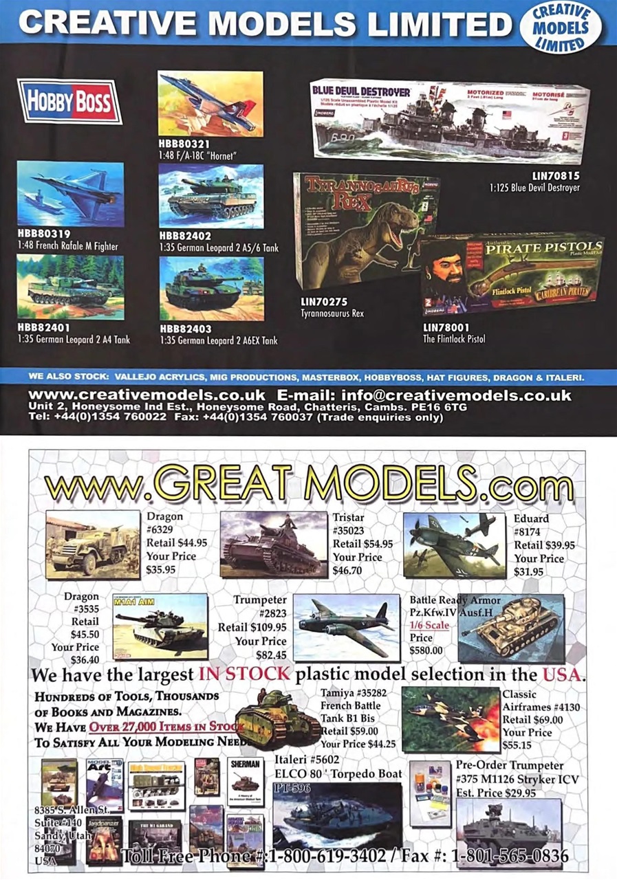 Tamiya Model Magazine Preview Pages
