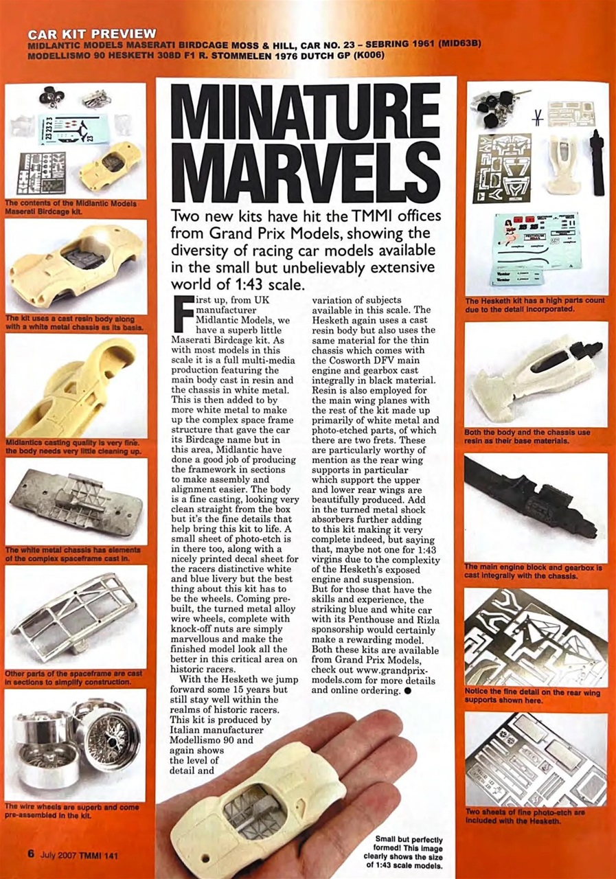 Tamiya Model Magazine Preview Pages