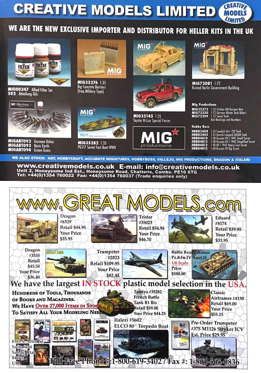 Tamiya Model Magazine Preview Pages