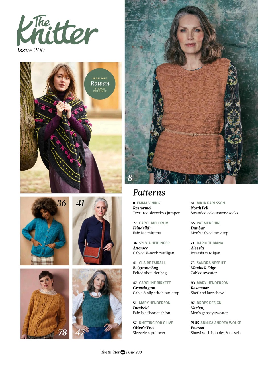 The Knitter Preview Pages