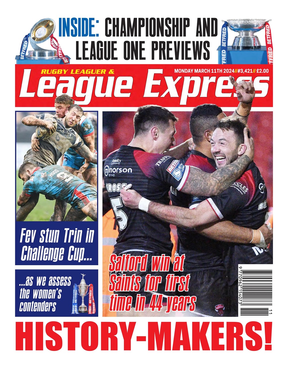 League Express Preview Pages