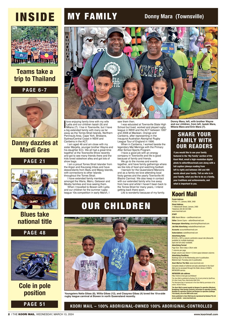 Koori Mail Preview Pages