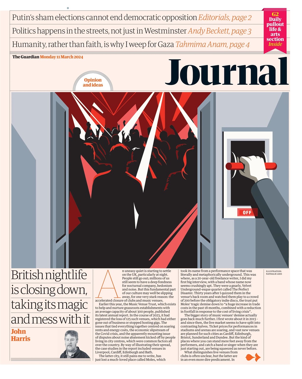 The Guardian Newspaper Preview Pages