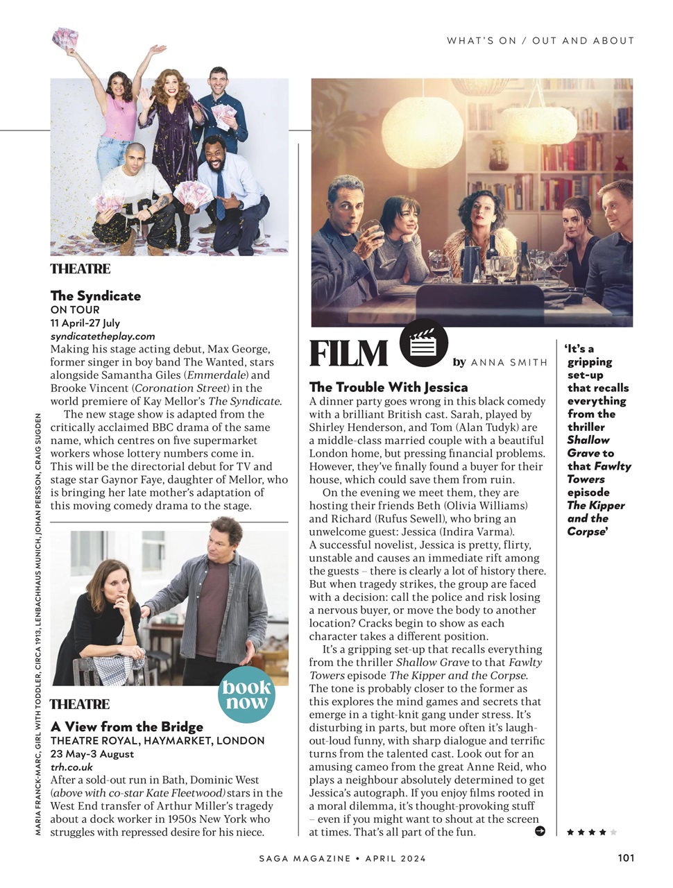 Saga Magazine Preview Pages