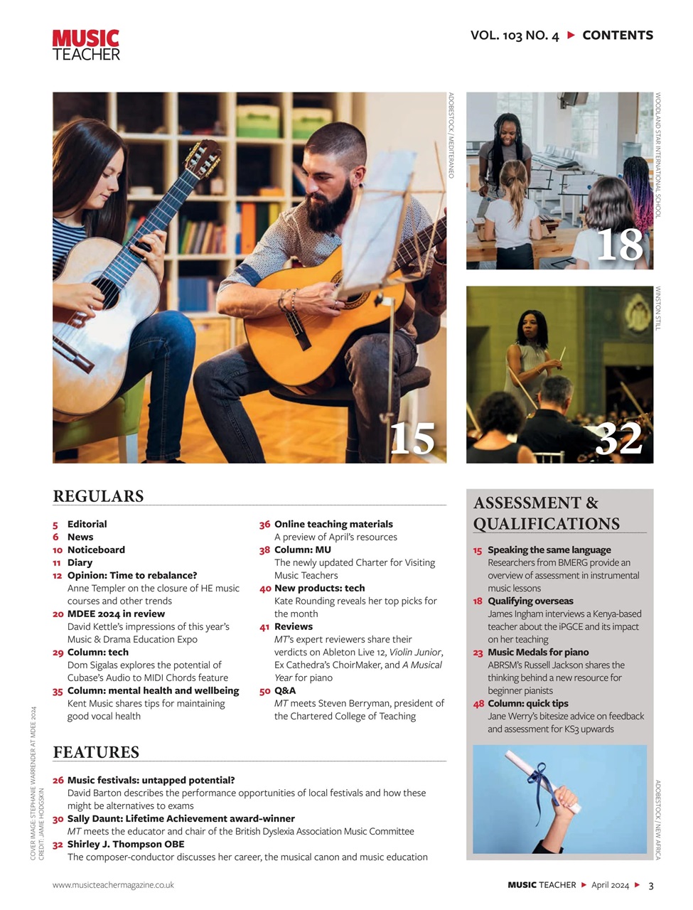 Music Teacher Preview Pages