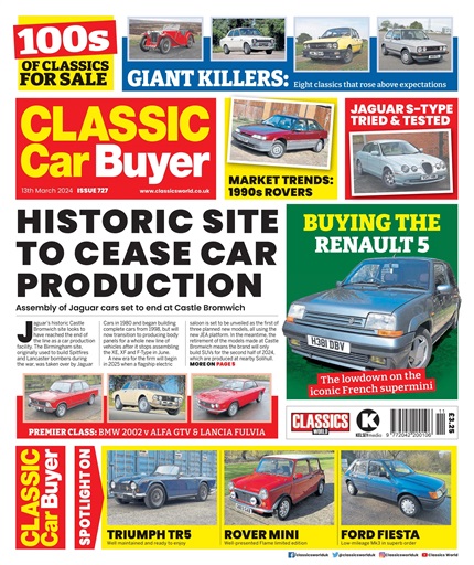 Classic Car Buyer issue 