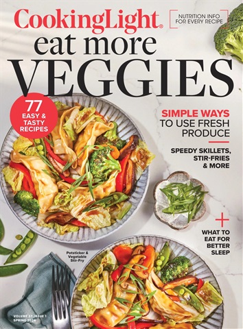 Cooking Light issue Eat More Veggies (Spring 2024)