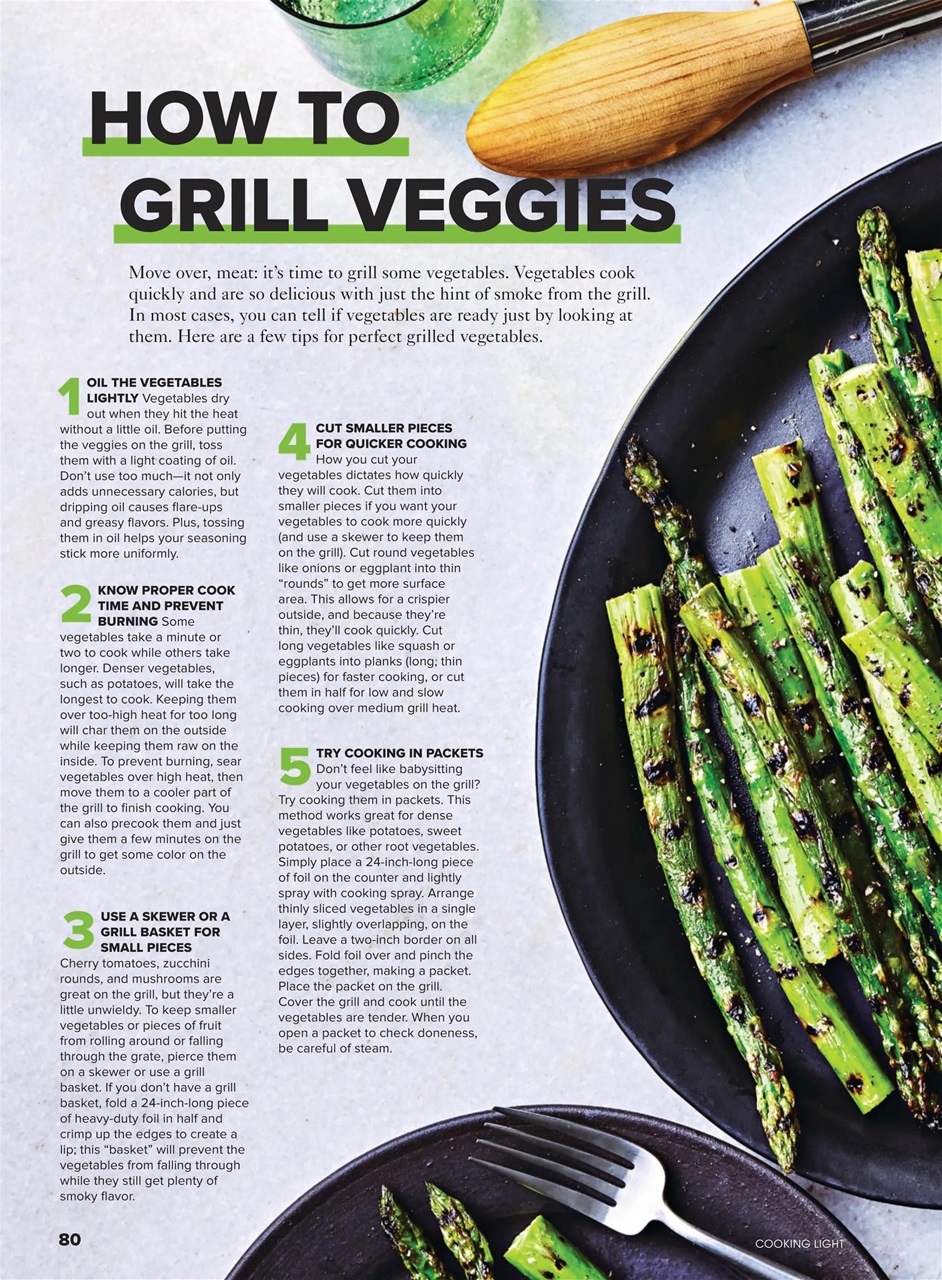 Cooking Light Magazine - Eat More Veggies (Spring 2024) Special Issue