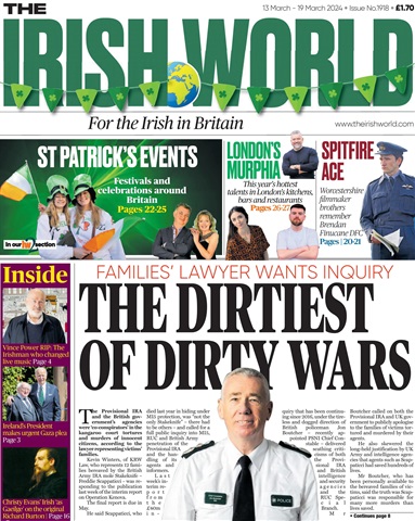 Irish World issue 1918