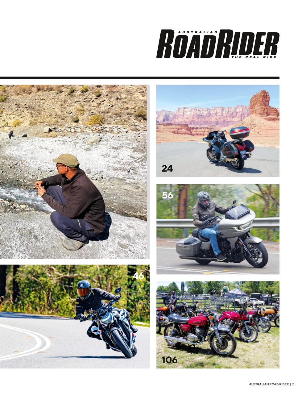Australian Road Rider Preview Pages