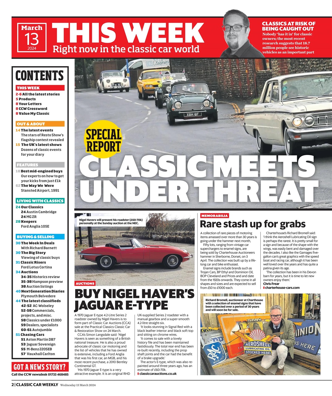 Classic Car Weekly Preview Pages