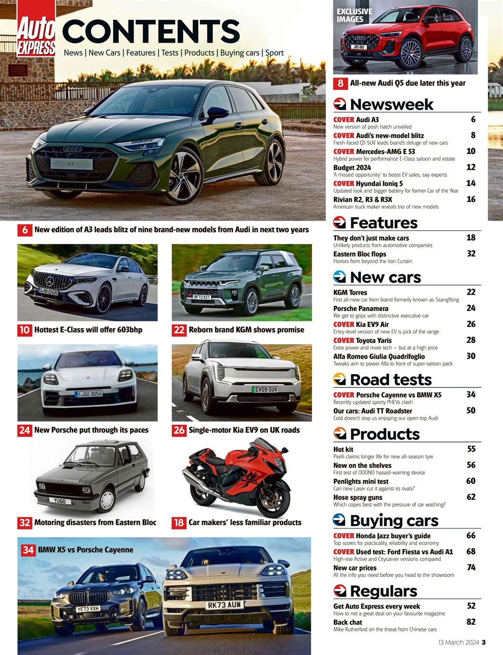 Auto Express Preview Pages