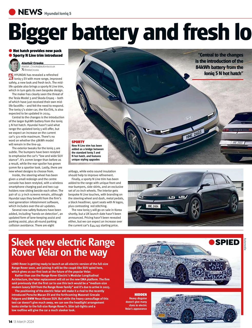 Auto Express Preview Pages