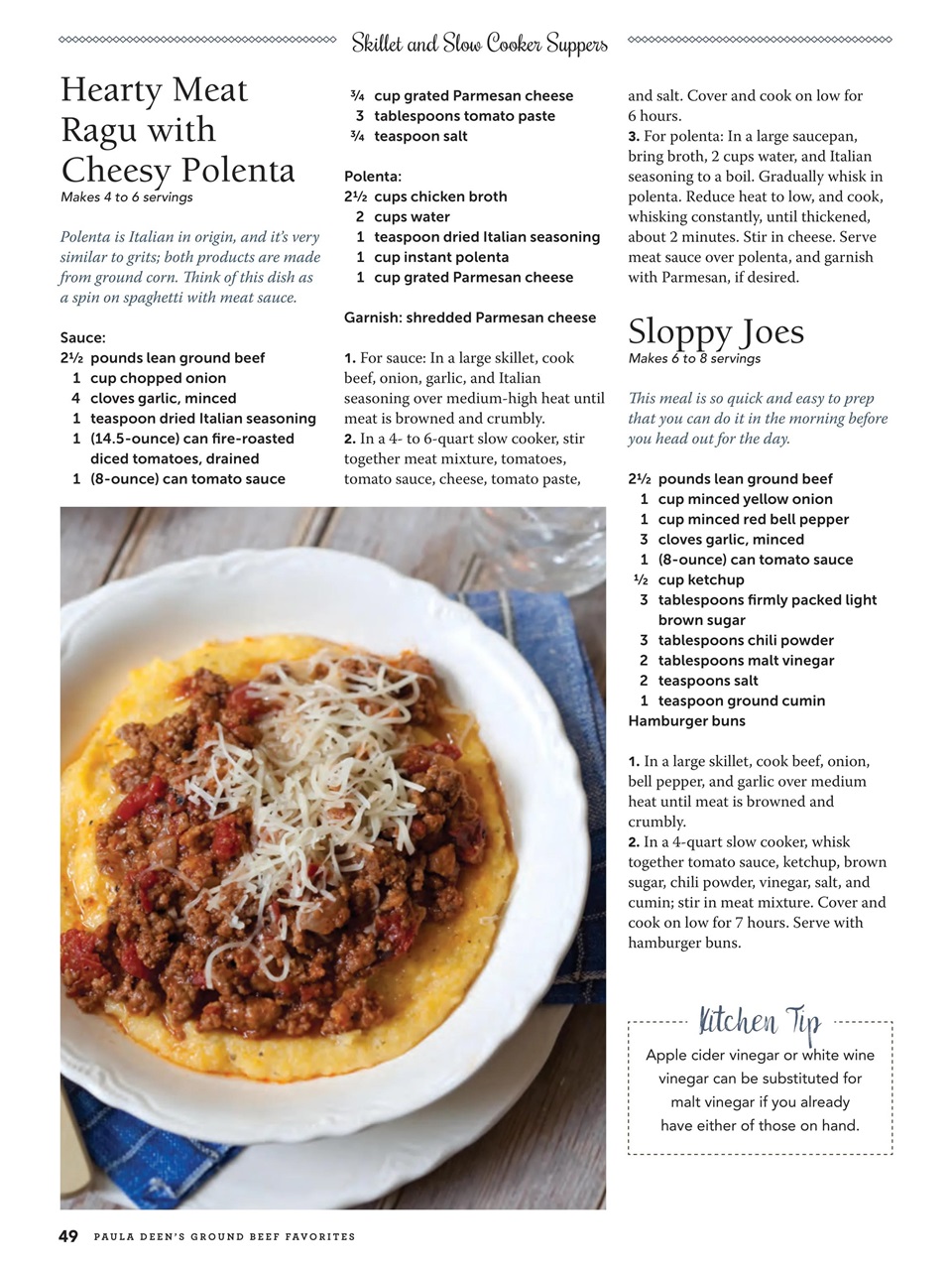Cooking with Paula Deen Magazine - Ground Beef Favorites 2024 Special Issue