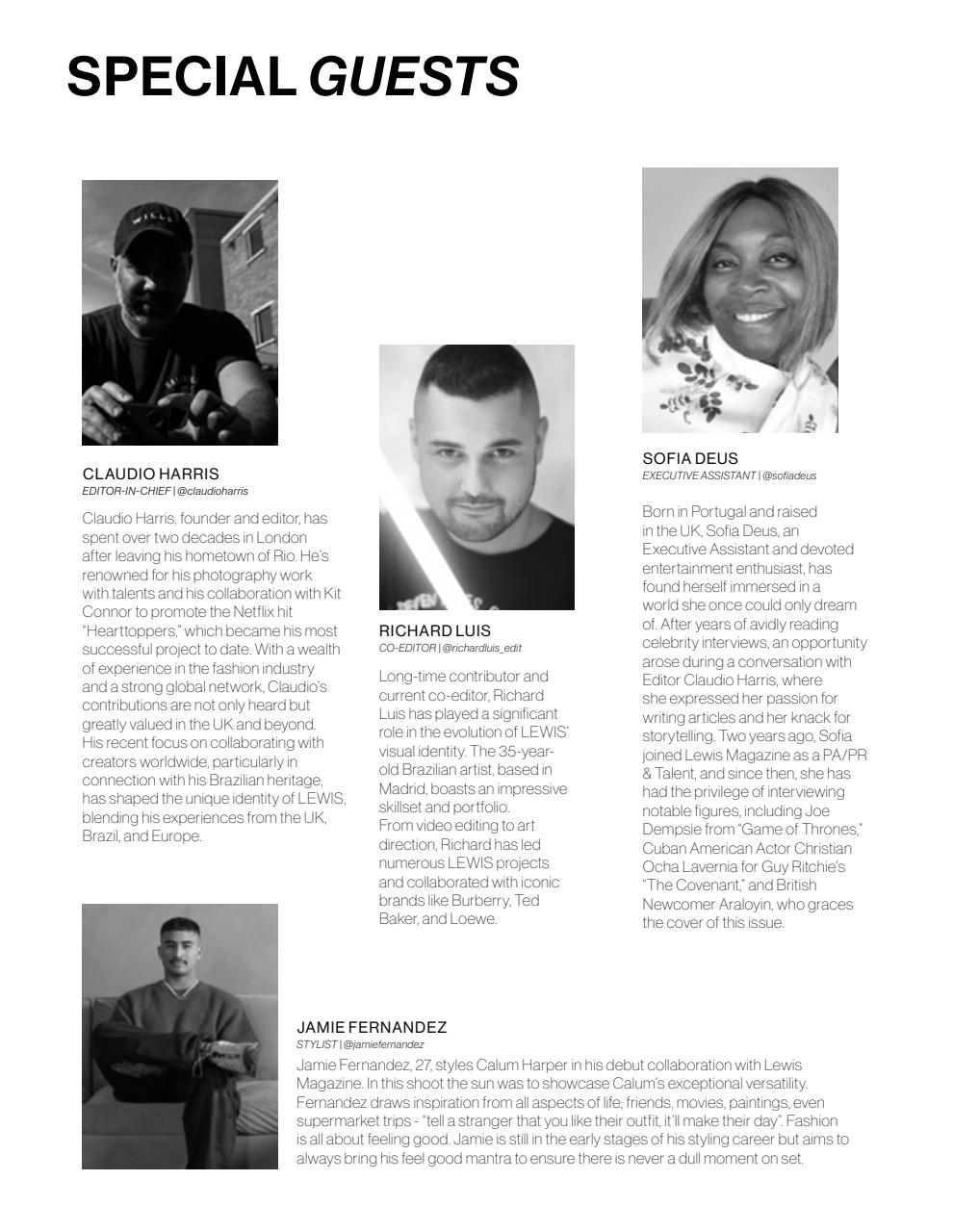 Lewis Magazine Preview Pages