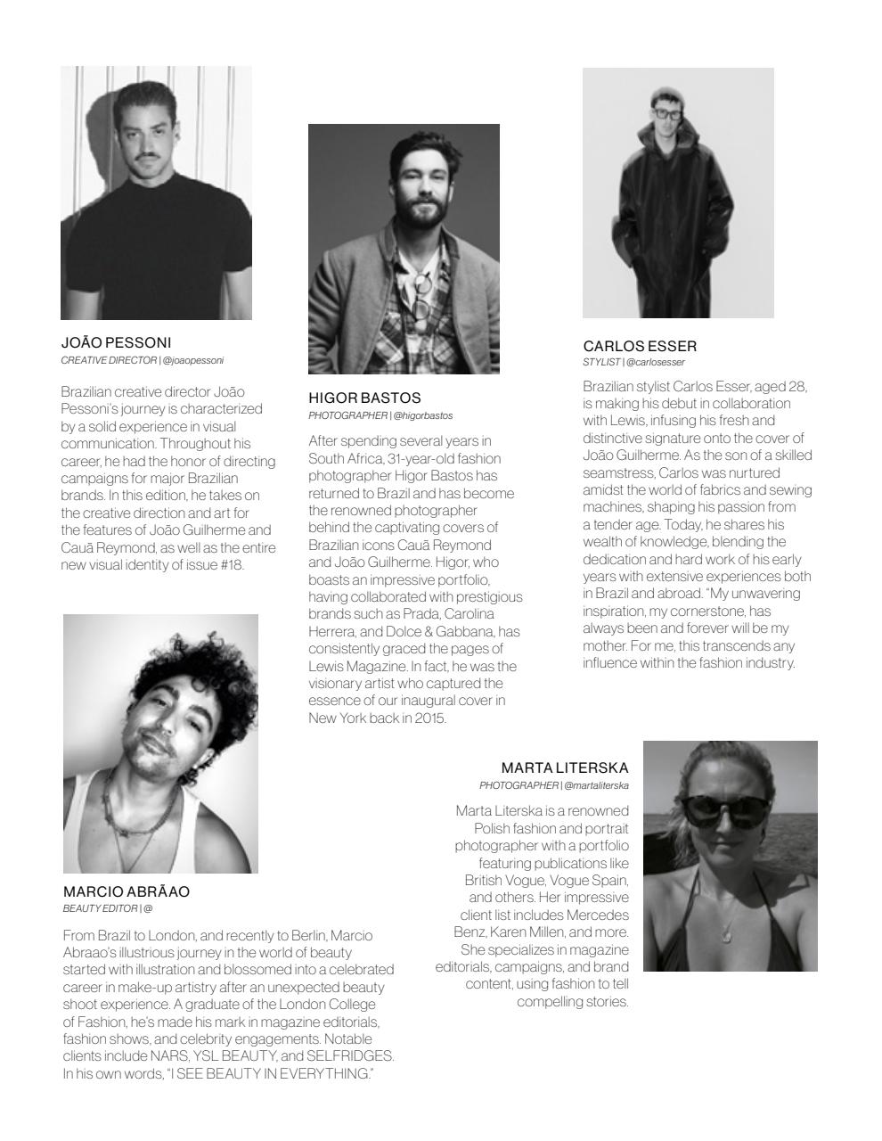 Lewis Magazine Preview Pages