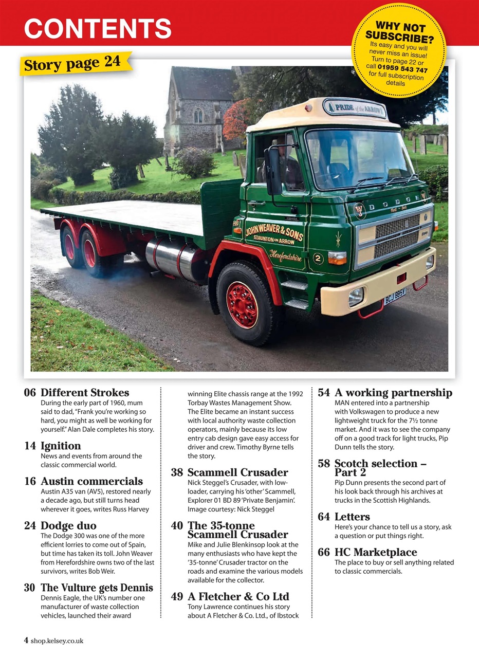 Heritage Commercials Magazine Preview Pages
