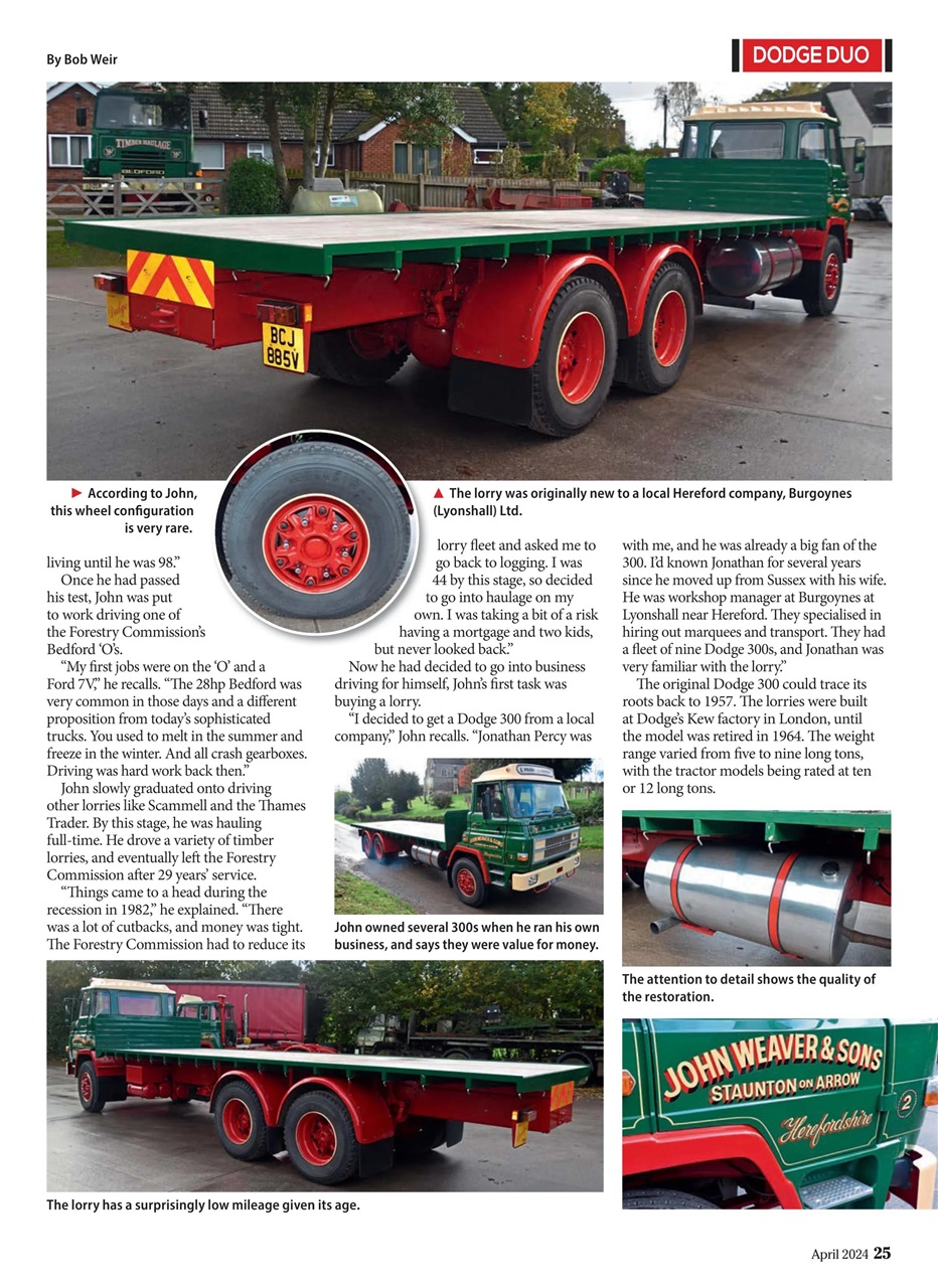 Heritage Commercials Magazine Preview Pages