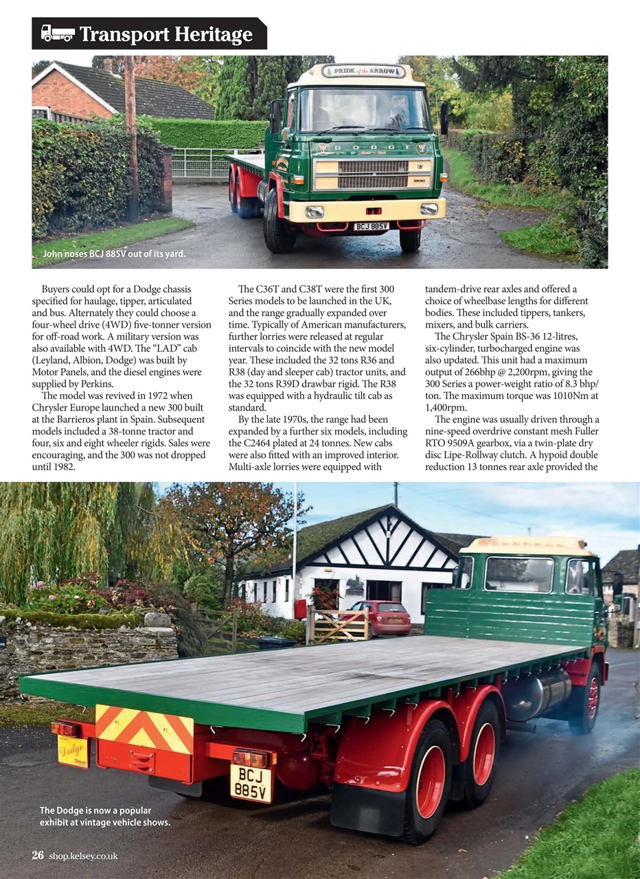 Heritage Commercials Magazine Preview Pages