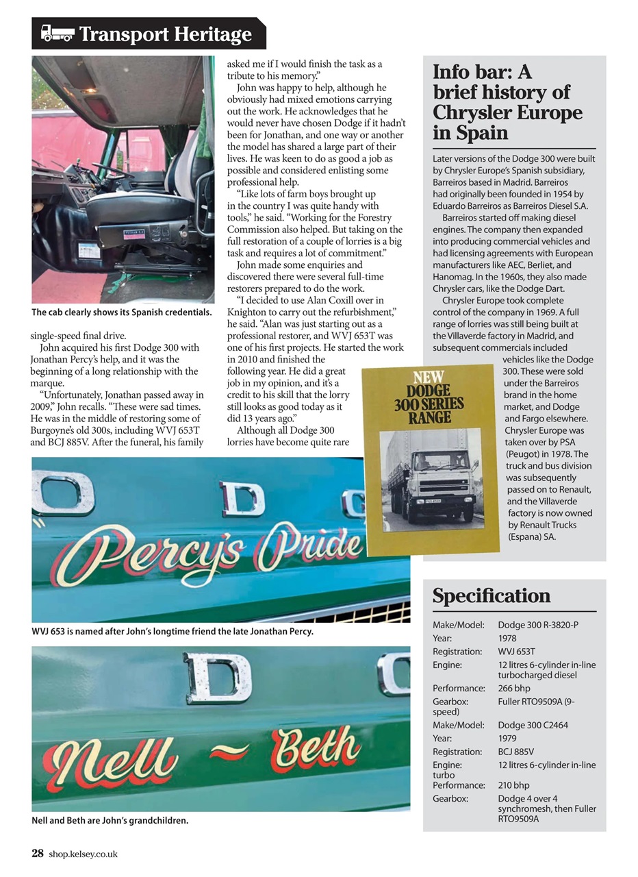 Heritage Commercials Magazine Preview Pages