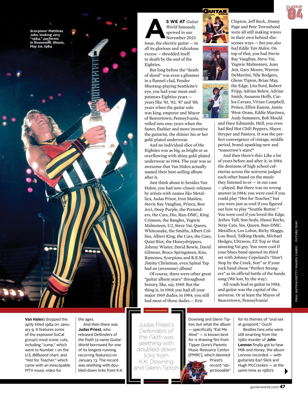 Guitar World Preview Pages