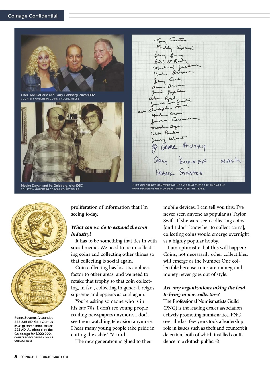 COINage Magazine Preview Pages