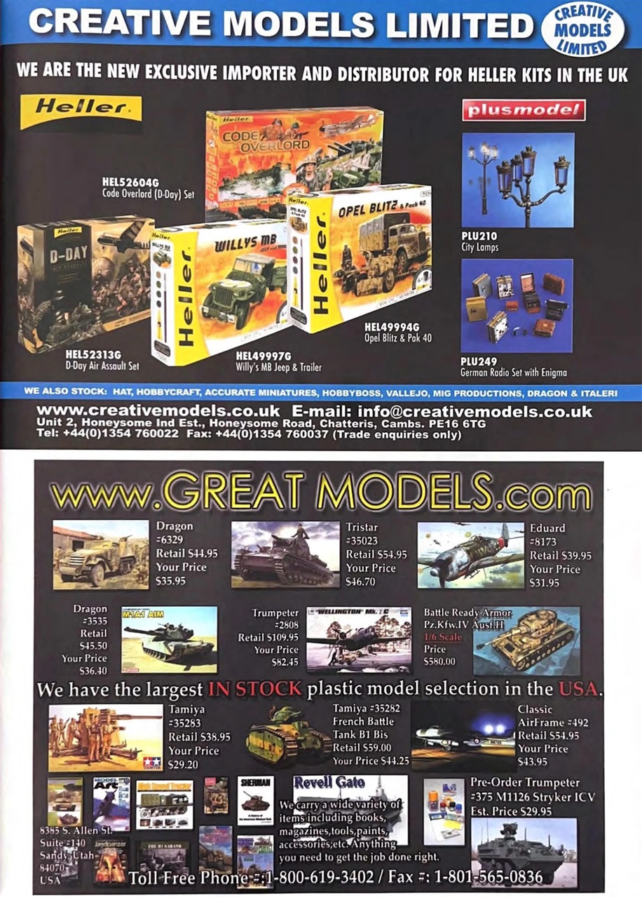 Tamiya Model Magazine Preview Pages