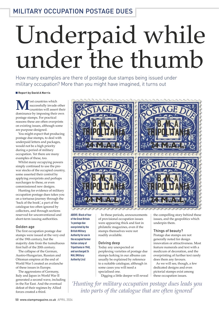 Stamp Magazine Preview Pages