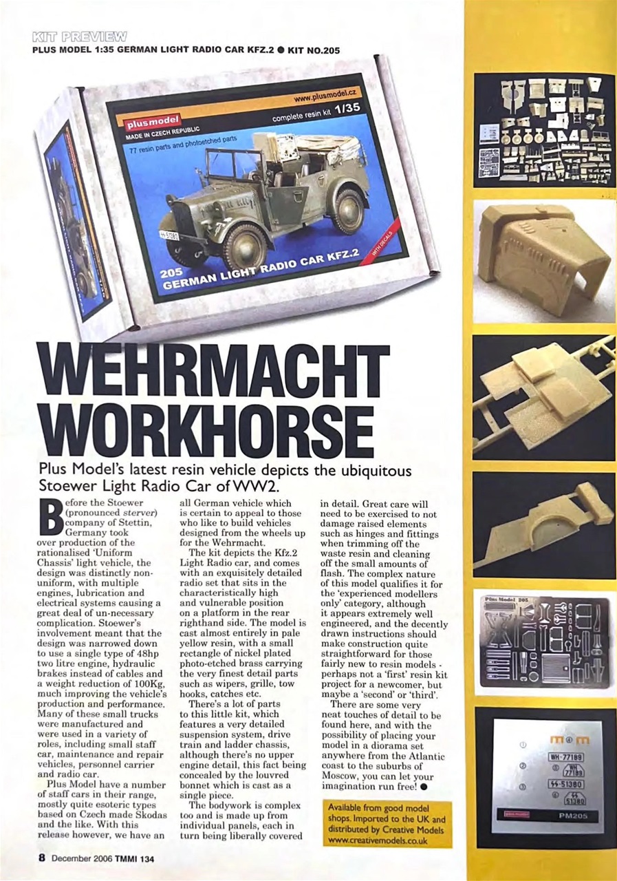 Tamiya Model Magazine Preview Pages