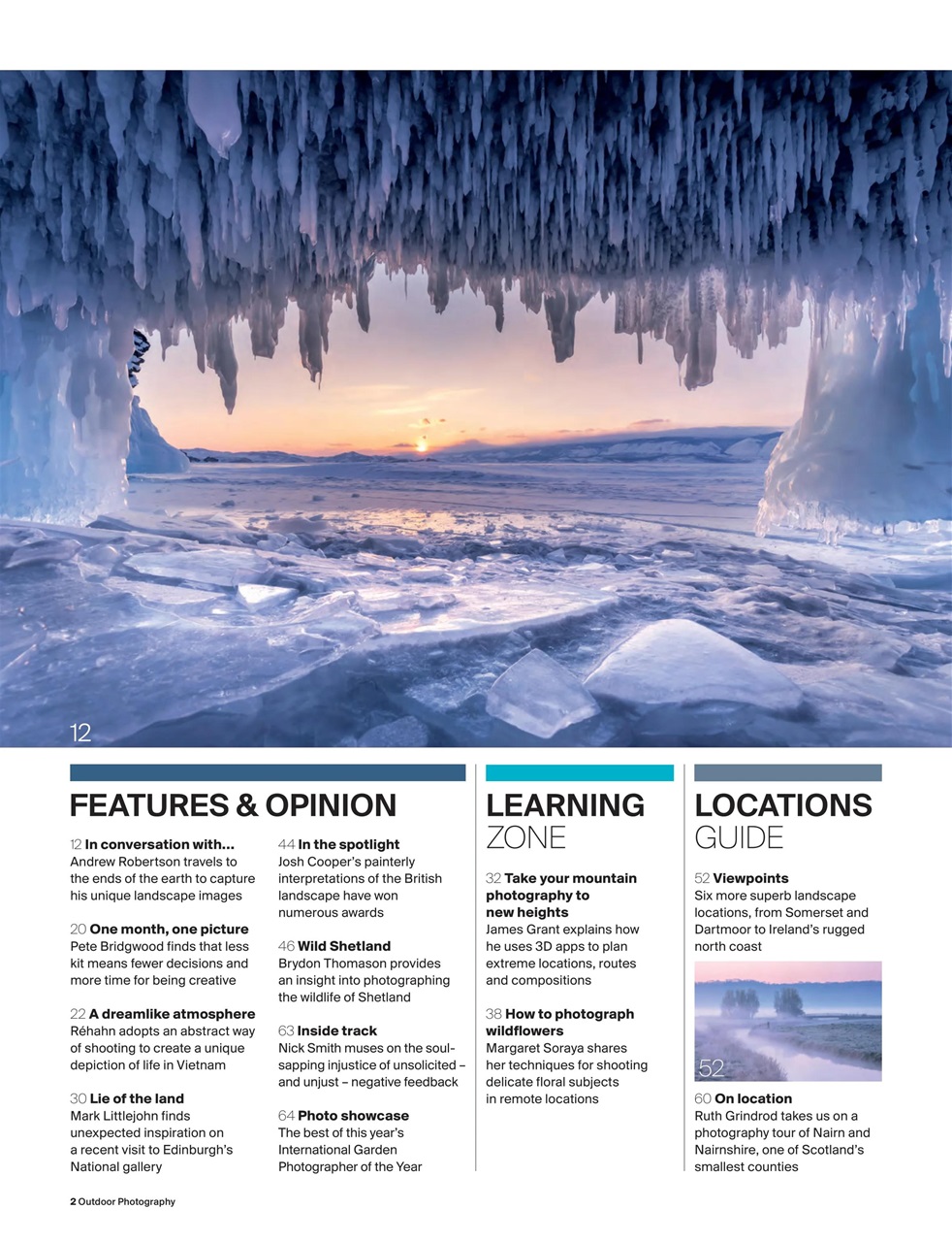Outdoor Photography Preview Pages