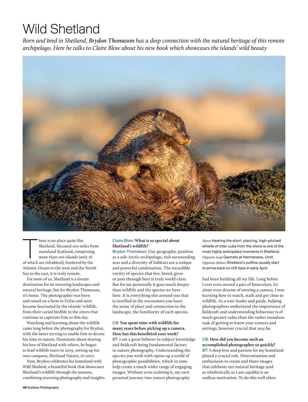 Outdoor Photography Preview Pages