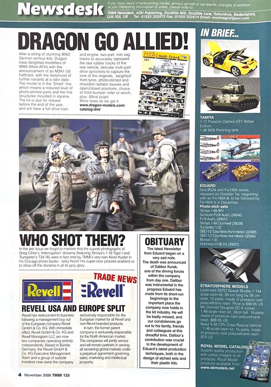 Tamiya Model Magazine Preview Pages