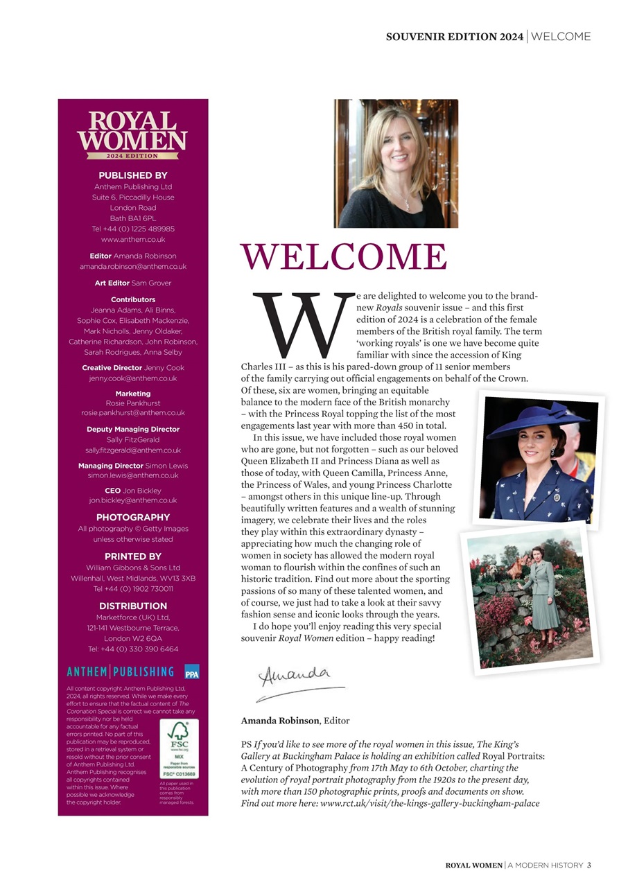 The Royals Preview Pages