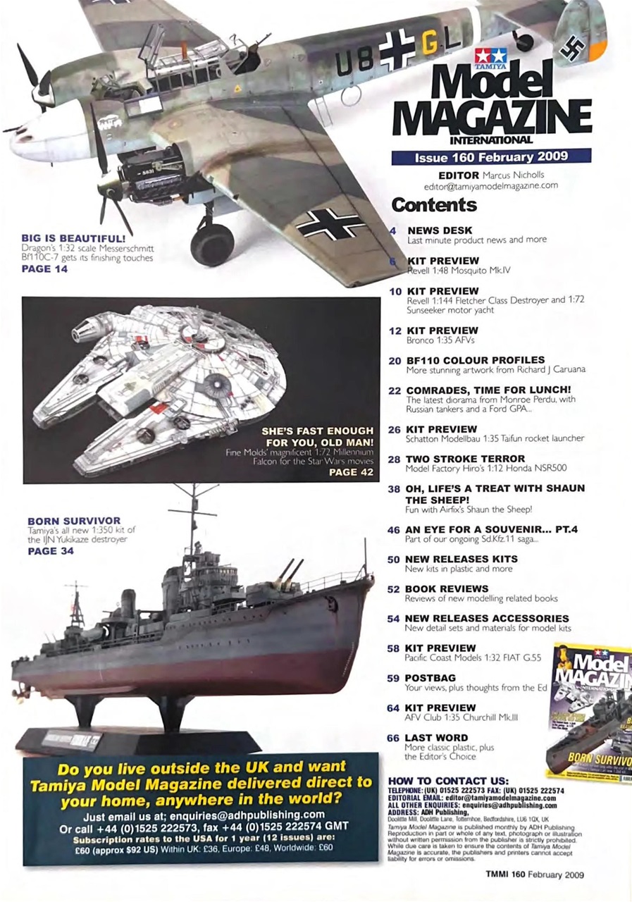 Tamiya Model Magazine Preview Pages