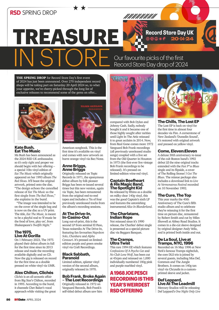 Hi-Fi Choice Preview Pages