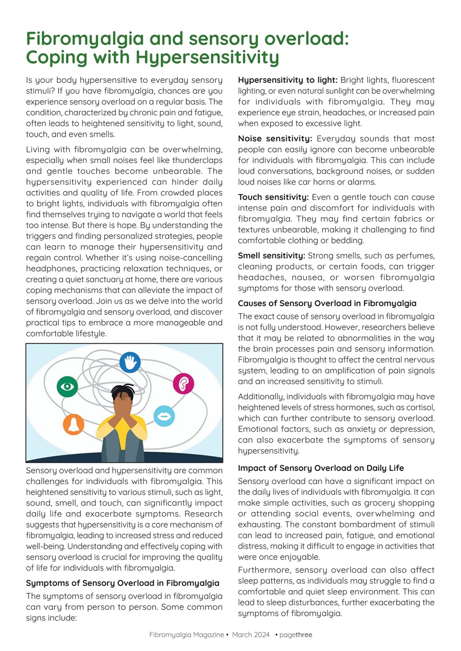 Fibromyalgia Magazine Preview Pages