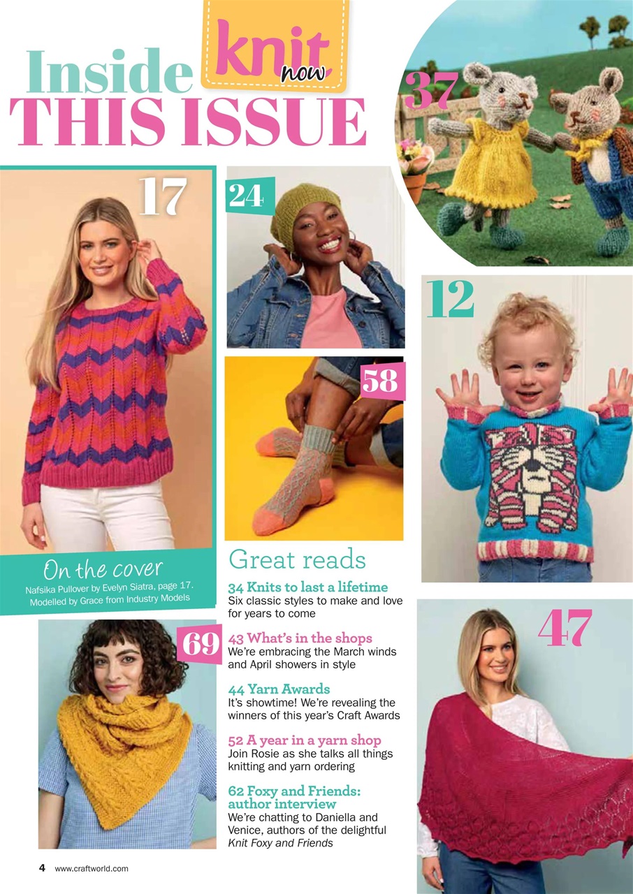 Knit Now Preview Pages