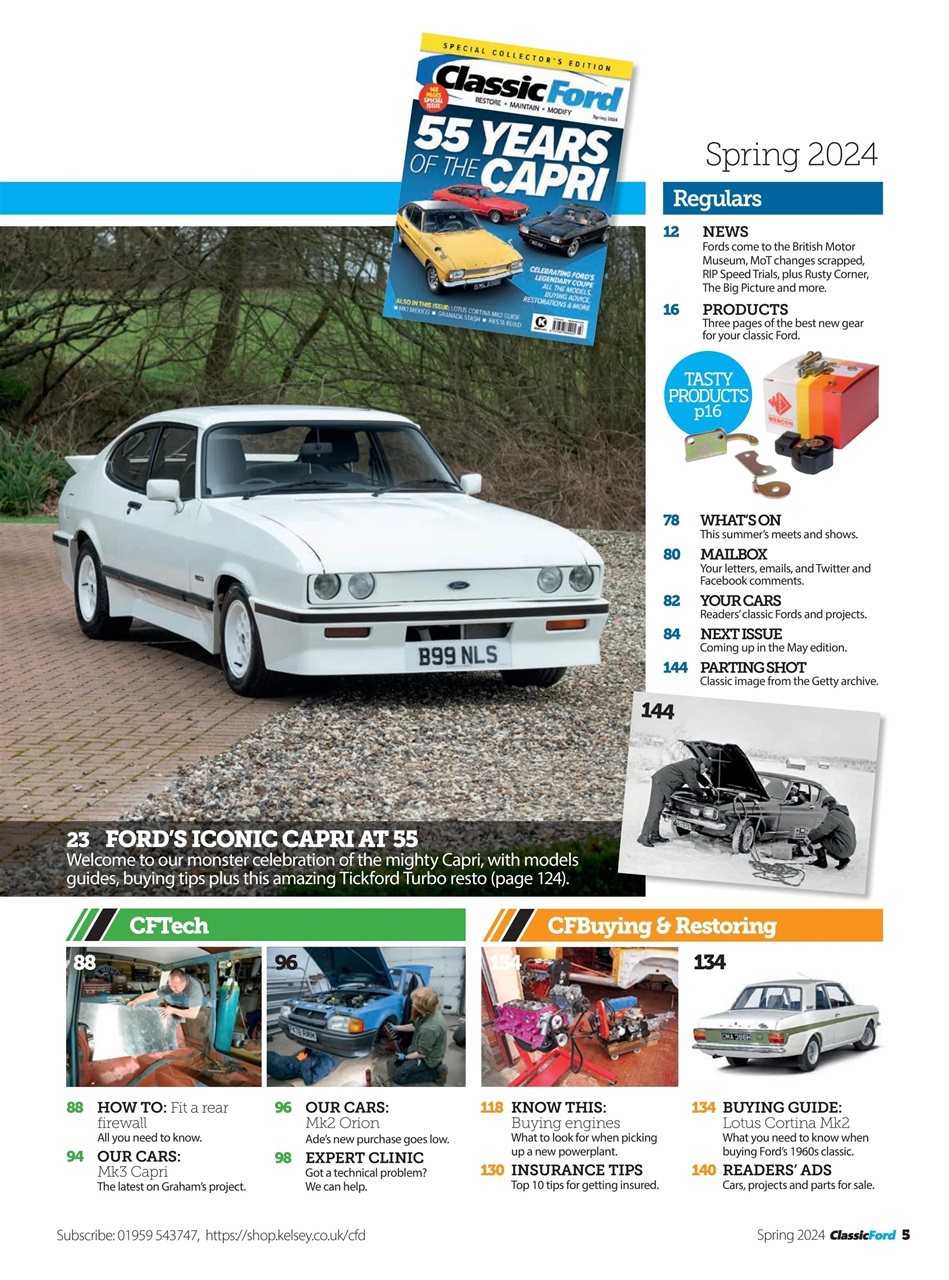 Classic Ford Preview Pages