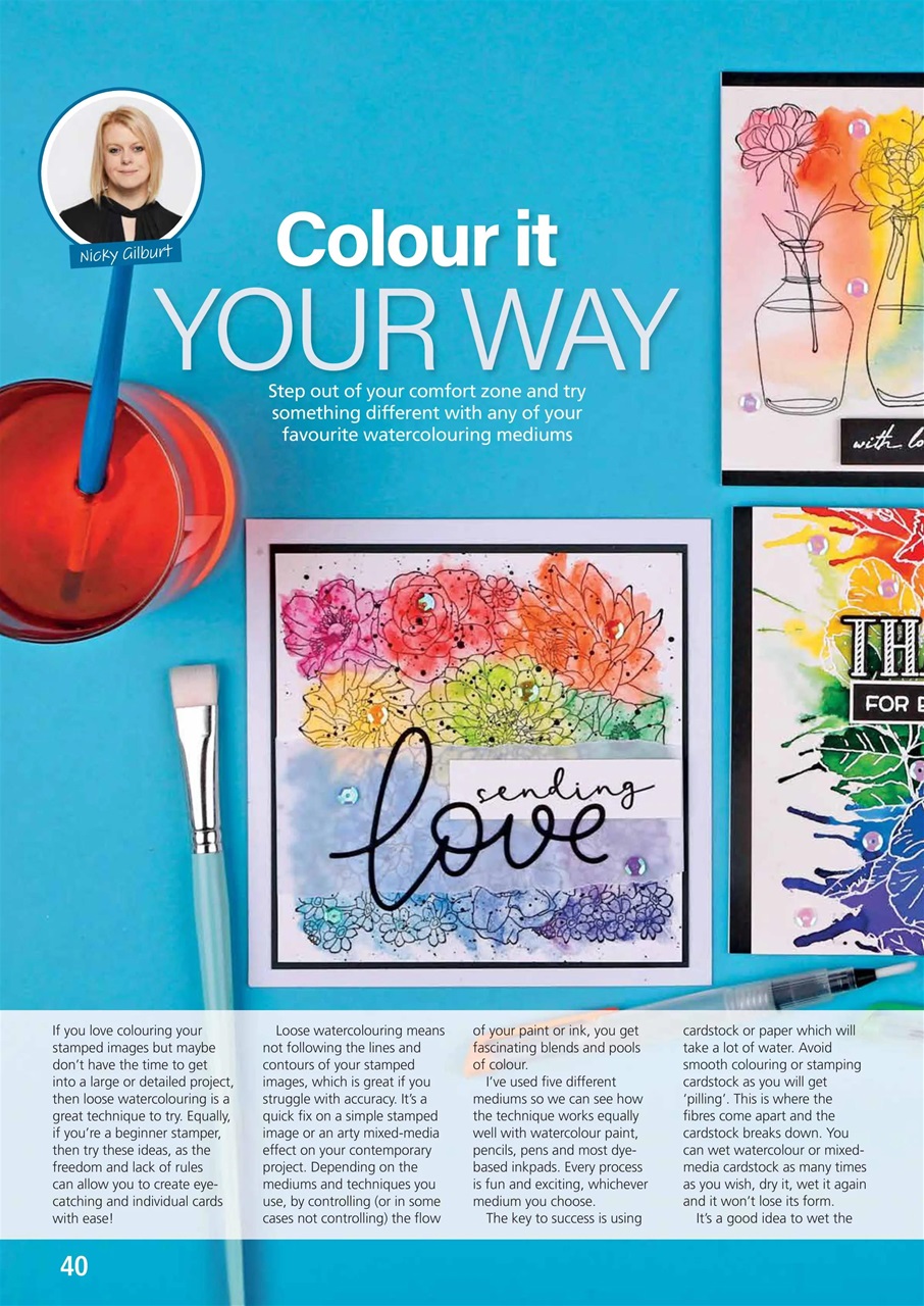 Creative Stamping Preview Pages