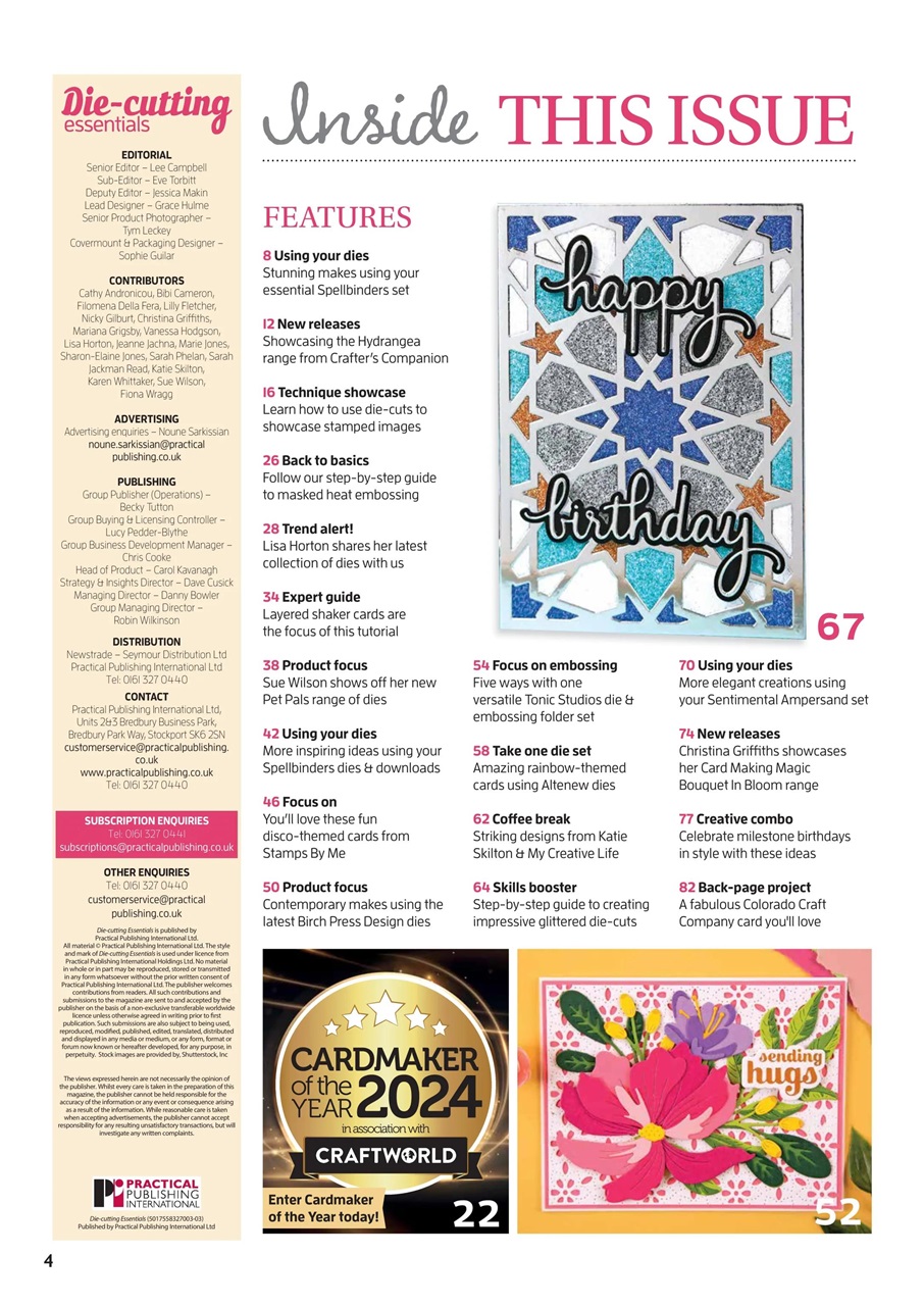 Die-Cutting Essentials Preview Pages