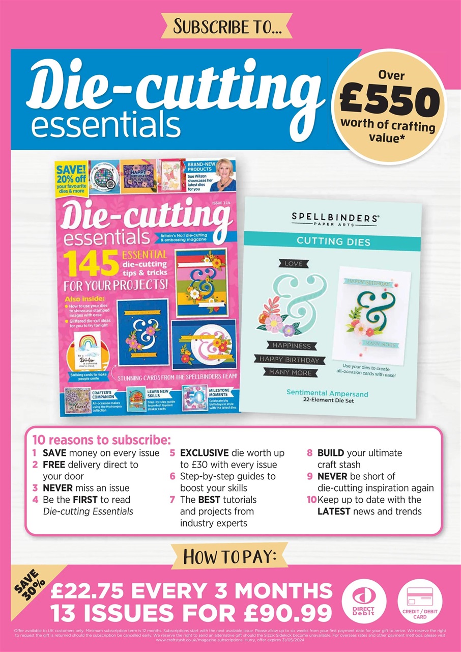 Die-Cutting Essentials Preview Pages