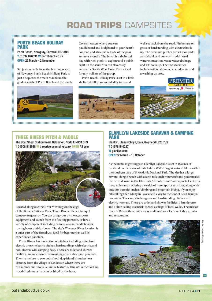 Campervan Preview Pages