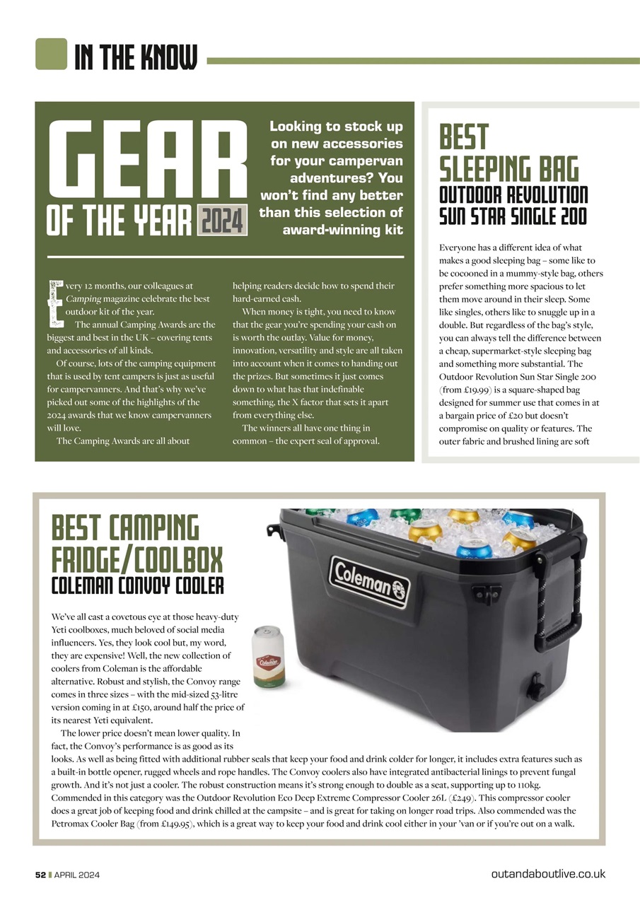 Campervan Preview Pages