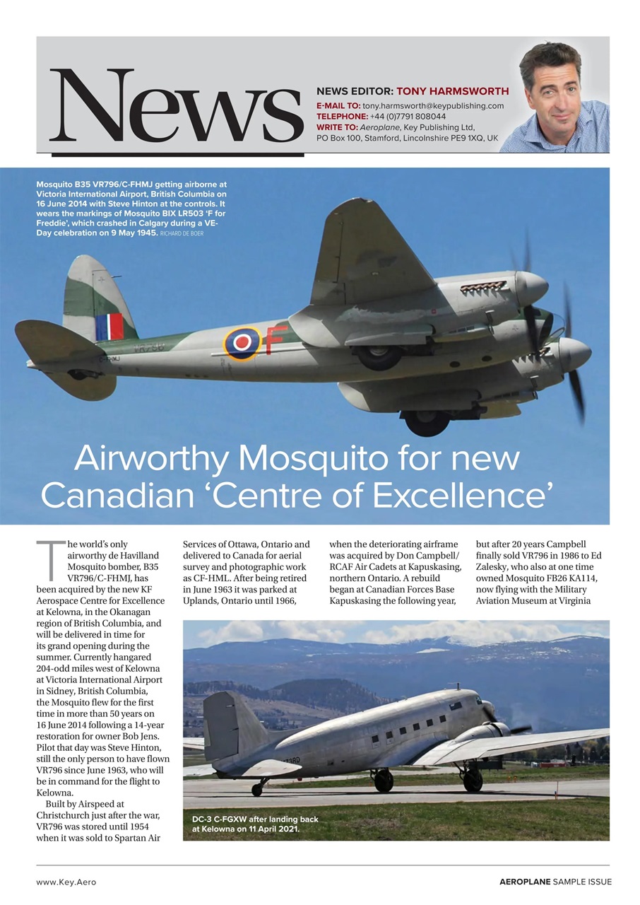 Aeroplane Preview Pages