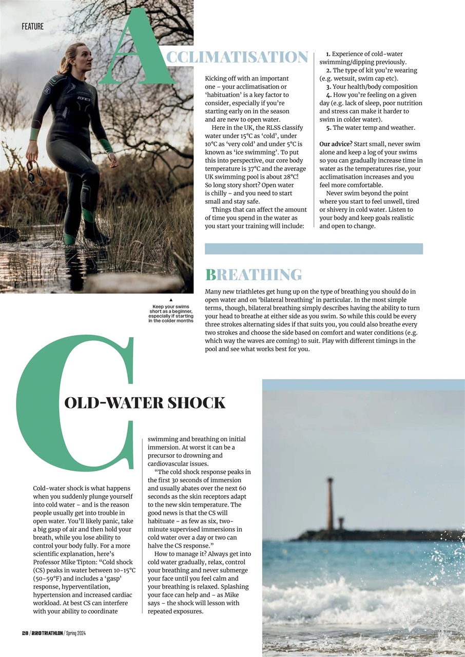 220 Triathlon Magazine Preview Pages